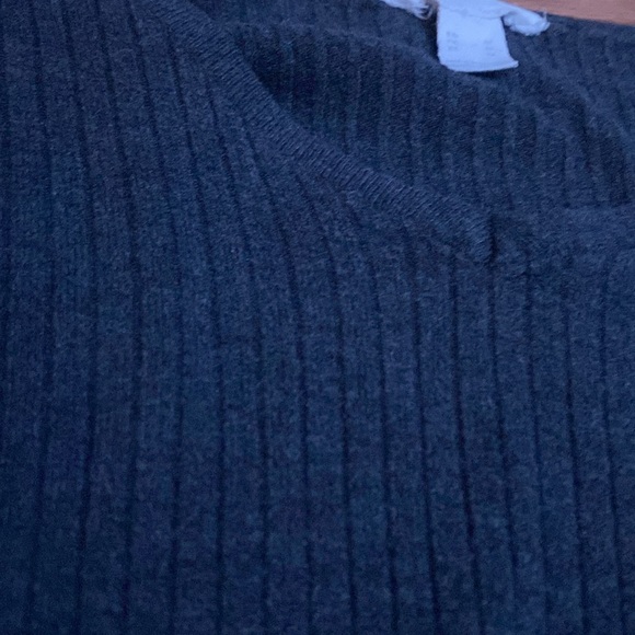 V neck vintange 2000s urban heritage cropped long sleeve - Picture 3 of 3